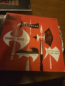 BEETHOVEN Egmont Music SCHERCHEN Vienna Vinyl LP Record EX Vinyl + Cover - Picture 1 of 1