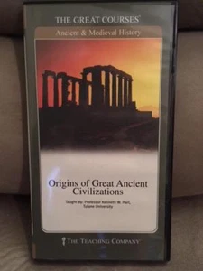 Origins of Great Ancient Civilizations: Great Courses 2 DVDs + course guidebook - Picture 1 of 3