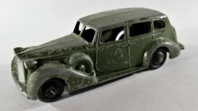 Dinky Toys 39a Packard Super Eight Tourer coche diecast verde usado de colección D4 Foto 1 de 4