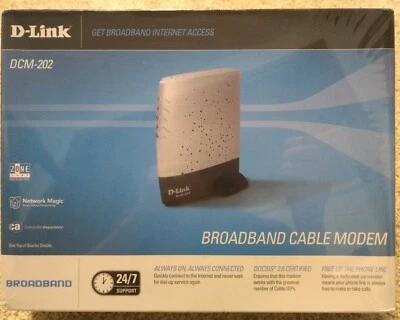 D-Link DCM-202 DOCSIS Broadband Cable Modem  - Image 1 of 4
