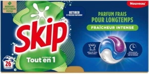 Skip Ultimate Lessive Tout en 1 Capsules Fraîcheur Intense 26 Lavages - lot de 3 - Bild 1 von 1