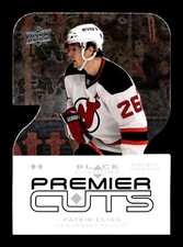 3-11-17 PWE READ . 2008-09 ud black diamond premier cuts #pdc36 patrik elias