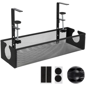 Support De Stockage Câbles Bureau Porte-câble Kit Gestion Cordon - Photo 1/11