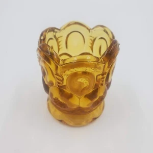 Soporte para palillo de dientes LE Smith ámbar luna y estrellas vintage años 60 - Imagen 1 de 6