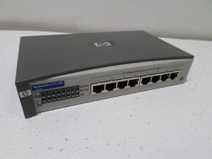 HP ProCurve Switch 408 8 Port 10/100 RJ45 Fast Ethernet Switch - TESTED! - Picture 1 of 9