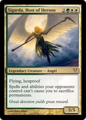 MTG - SIGARDA, HOST OF HERONS - Avacyn Restored (M) - Image 1 of 1