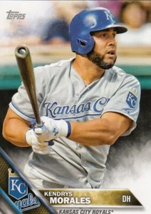Lot of (10) 2016 Topps Mini KENDRYS MORALES Card LOT SP/1000 #70 Royals - Picture 1 of 1