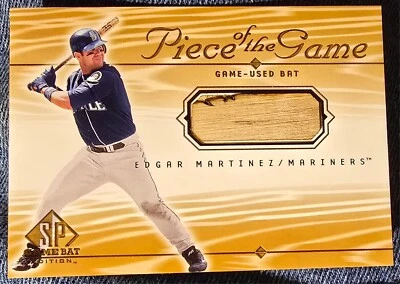 2000 SP Game Bat Edition Edgar Martinez - Image 1 of 2