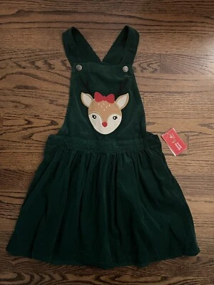 Nuevo Vestido Gymboree Vacaciones Reno Pana Talla 6 Foto 1 de 3