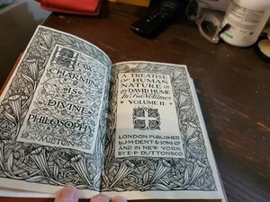 David Hume "A Treatise of Human Nature Vol II" Antique Hardcover Philosophy - Picture 1 of 7