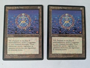 2 Italian Life matrix Legends MTG Exc Free shipping with tracking - Picture 1 of 2