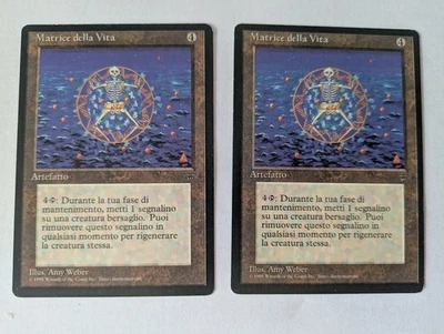 2 Italian Life matrix Legends MTG Exc Free shipping with tracking - Image 1 of 2