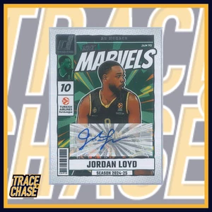 2024-25 Panini Donruss Euroleague Basketball Jordan Loyd Net Marvels Signatures - Picture 1 of 3