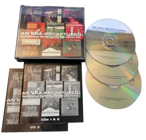 Giuseppe Verdi - An Era Recaptured- Metropolitan Opera Guild-3CDs W/Booklet 7010 - Imagen 1 de 3