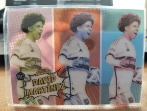 DAVID MARTINEZ -ROOKIE CARD - TOPPS FINEST MLS 2024 POP ART CASE IT LOS ANGELES - Foto 1 di 2