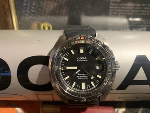 Doxa Sea Conqueror Shark Hunter Sub 5000T L.E. Automatic 45mm Watch w/B&P - Picture 1 of 5