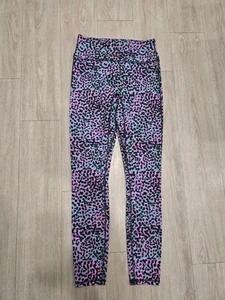 Fabletics Anywhere Motion365+ Leggings Safari Spots Verde/Viola/Nero Medium - Foto 1 di 7