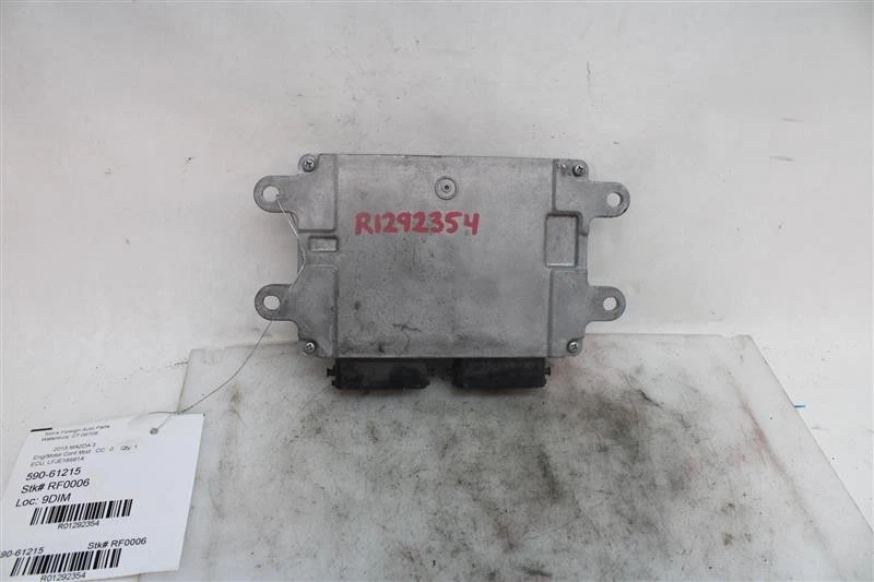 ECU ECM COMPUTER Mazda 3 2012 12 2013 13 LFJE18881A 1292354 - Image 1 of 4