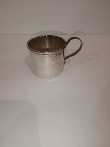 Vintage Preisner Sterling Silver 145 Baby Cup, 48 Grams / 1.7 Ounces - Picture 1 of 7