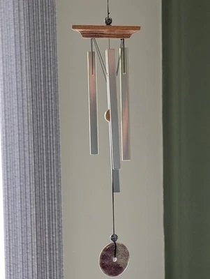 Woodstock Chimes -Musically Tuned Amethyst Chime, Small 15" - Image 1 of 4