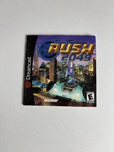 San Francisco Rush 2049 Sega Dreamcast Instruction Manual ONLY - NO GAME - Picture 1 of 5