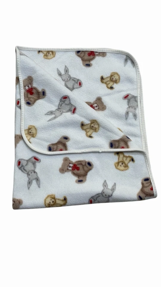 Carters Classics детское одеяло медведь кролик кролик если бы они могли просто остаться маленькими - Изображение 1 из 3