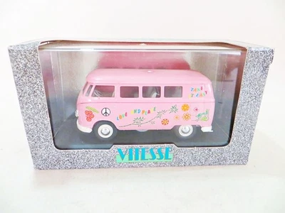 VITESSE 005D '1955 VW T1 BULLI KOMBI BUS/VAN, HIPPY STYLE' PINK. 1:43. MIB/BOXED - Image 1 of 4