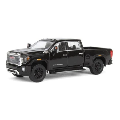 1/64 2022 GMC Sierra 2500 Denali, Nero Onice, Karson Diecast 51510-A - Immagine 1 di 4