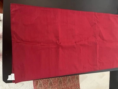 Pottery Barn Red Table Runner - 18x70 inches - Image 1 of 3