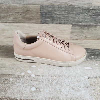 Birkenstock Bend Low Womens Casual Shoes 10 Narrow Comfort Beige leather Sneaker - Image 1 of 4