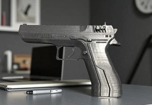 Cowboy Bebop Spike Spiegel Blaster Pistole Custom Replica Prop Cosplay - Bild 1 von 6