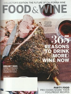 Food & Wine Magazine April 2017 Dreamy Inns - Party Food - Imagen 1 de 1