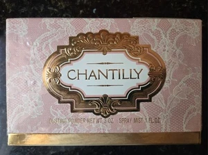 Vintage Chantilly Dusting Powder 3OZ & Spray Mist 1 FL OZ New - Picture 1 of 4