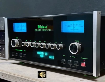 McIntosh C-50 High End Transistor Vorverstärker mit DAC, Zubehör, TOP Zustand! - Bild 1 von 4