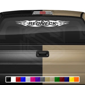 #148 REDNECK Decal Sticker Windshield Window Vinyl Graphic Banner Redneck Tribal - Picture 1 of 6