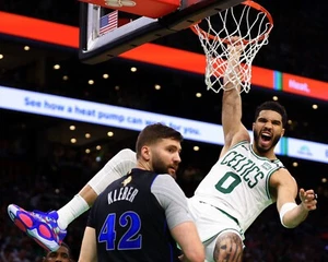 8x10 Photo JAYSON TATUM Boston Celtics NBA Finals MVP Slam Dunk All Star - Picture 1 of 1