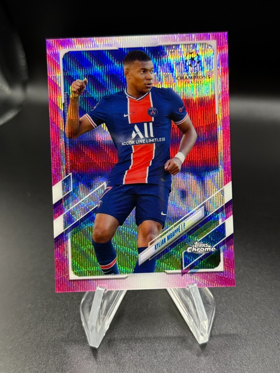 キリアン・エムバペ topps Chrome Kylian Mbappe 2023-24 Topps UEFA Club Competitions Ultimate Stage Chrome