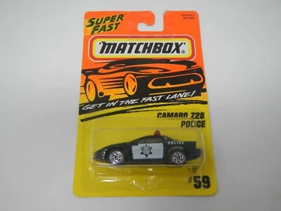 Matchbox SuperFast Camaro Z28 Police #59 (1) - Image 1 of 3