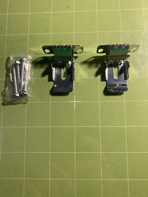 Soportes de montaje Graber/Bali para pantallas celulares plisadas de cristal - Nuevos - Par Foto 1 de 4