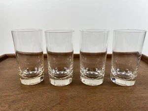 Crystal Scotch Whisky Highballs Tumbler Eight-Facet Base Imperial Glass Set 4 - Picture 1 of 9