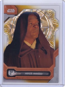 2024 Topps Star Wars High Tek Mace Windu Throne Room Gold Foil /50 #69 - Picture 1 of 2