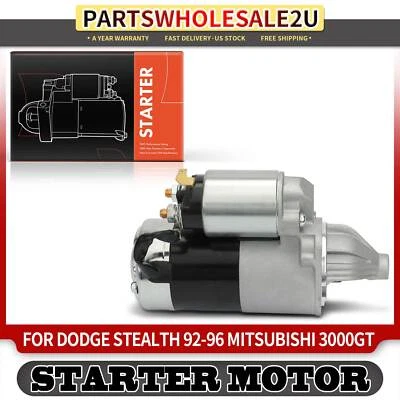 Motor De Arranque Para Dodge Stealth 92-96 Mitsubishi 3000GT 94-99 1.2KW 12V CW 8T Foto 1 de 4
