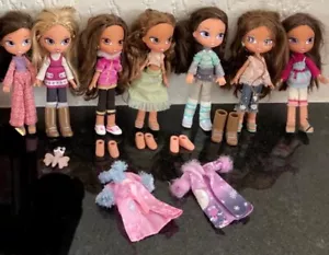 7 Bratz Kidz doll bundle lot used condition sleepover winter vacation TLC - Bild 1 von 5