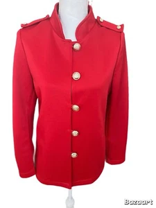 Koandaily Blazer rot mit Knöpfen. Größe S. Military Style - Bild 1 von 5