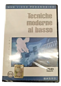 Tecniche Moderne al Basso Dvd Videocorso Metodo per Bass con Libretto Italiano - Imagen 1 de 5