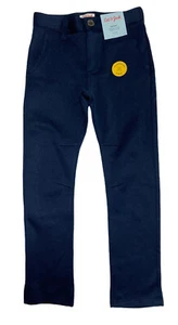 Girls Cat & Jack Stretch Skinny Adjustable Waist Blue Play School Pants Size 5 - Picture 1 of 12