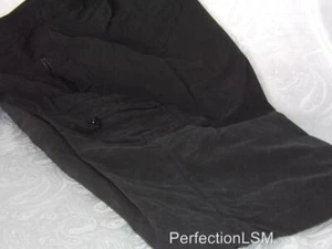 Brisas 66% Cotton 34% Nylon Womens Capris Size 20W Rich Black - Picture 1 of 6