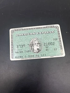 Tarjeta de crédito American Express vintage, emitida 1985 caducada - Imagen 1 de 3