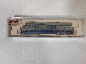 N-Scale Atlas #49010 SD-60 CSX #8700 Locomotive Tested - Picture 1 of 9
