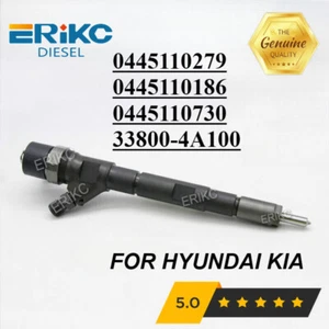 0445110279 0445110186 33800-4A100 Inyector de combustible diésel para Bosch Hyundai KIA - Imagen 1 de 6